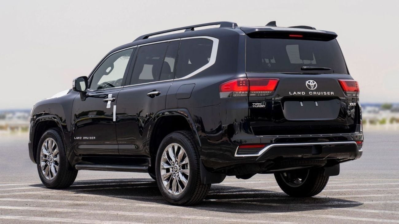 Toyota Land Cruiser 3.3 л 2026 г. Чёрный
