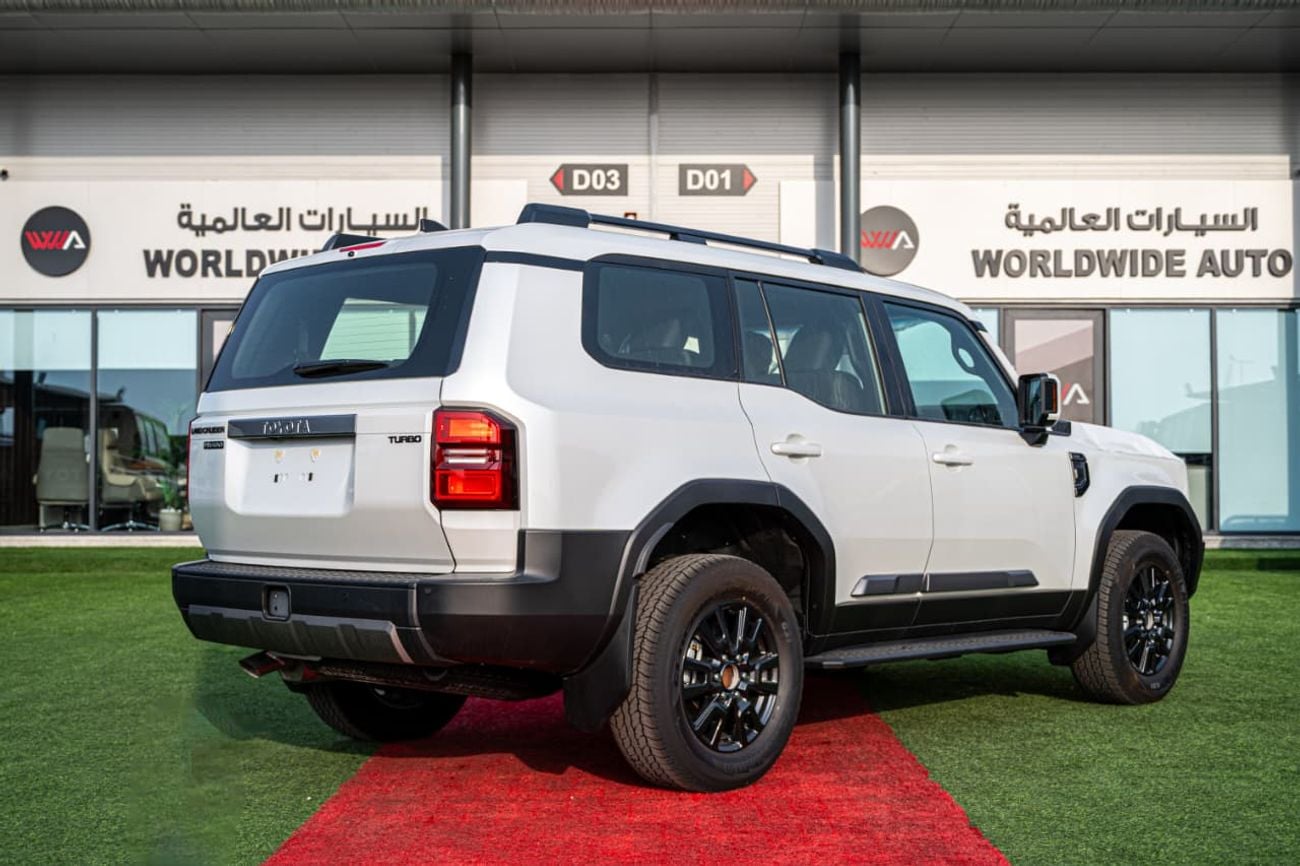 Toyota Prado 2.4 л 2026 г. Белый