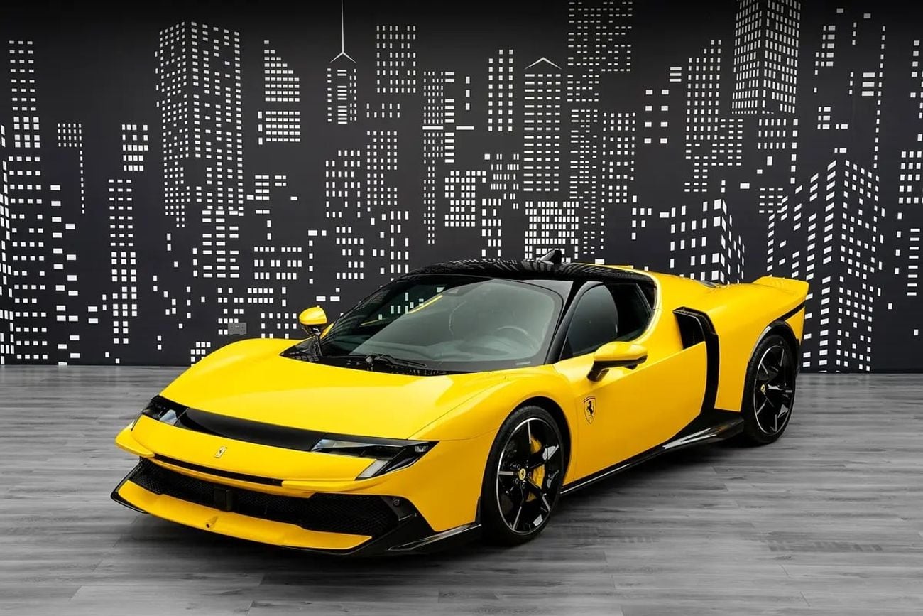 Ferrari 849 Testarossa 4.0 л 2026 г. Жёлтый