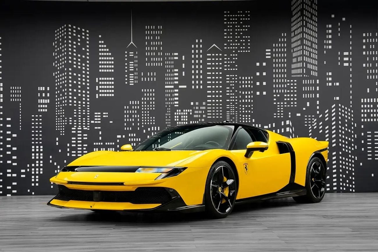 Ferrari 849 Testarossa 4.0 л 2026 г. Жёлтый