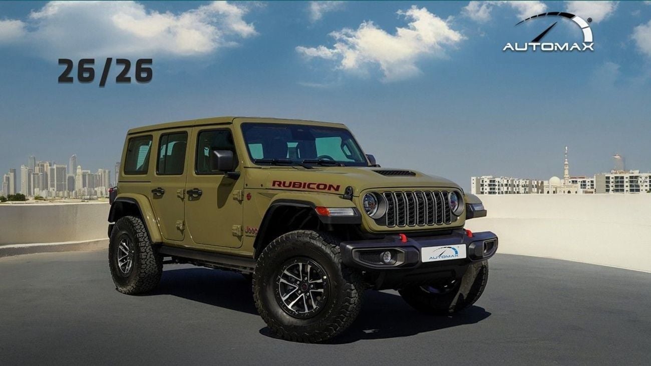 Jeep Wrangler Unlimited 2.0 л 2026 г. Зелёный