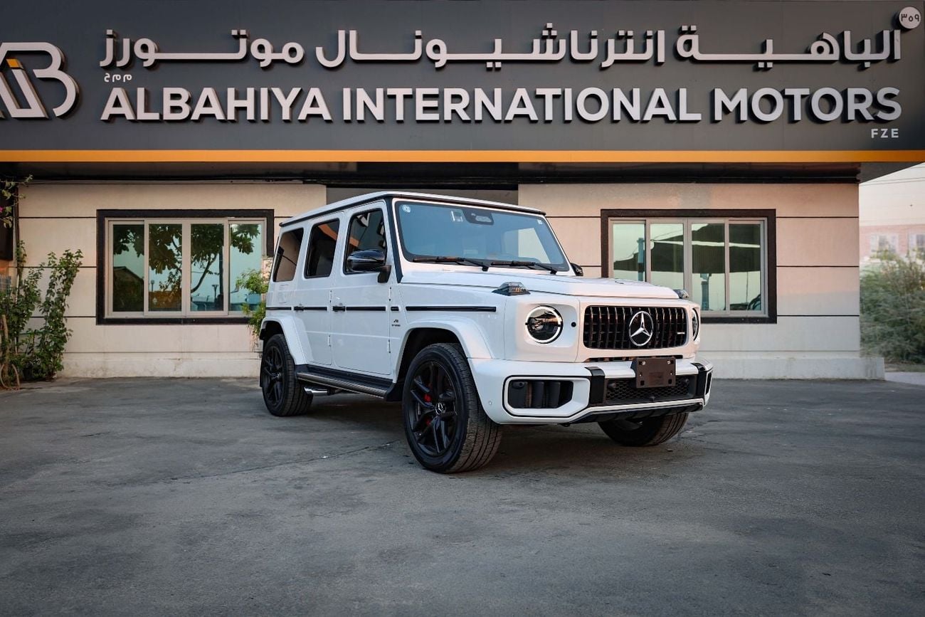 Mercedes Benz G63 AMG 4.0 л 2026 г. Белый