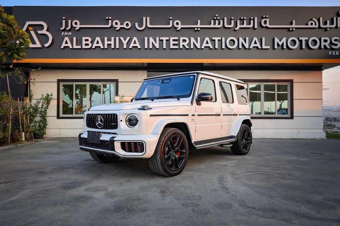 Mercedes Benz G63 AMG 4.0 л 2026 г. Белый