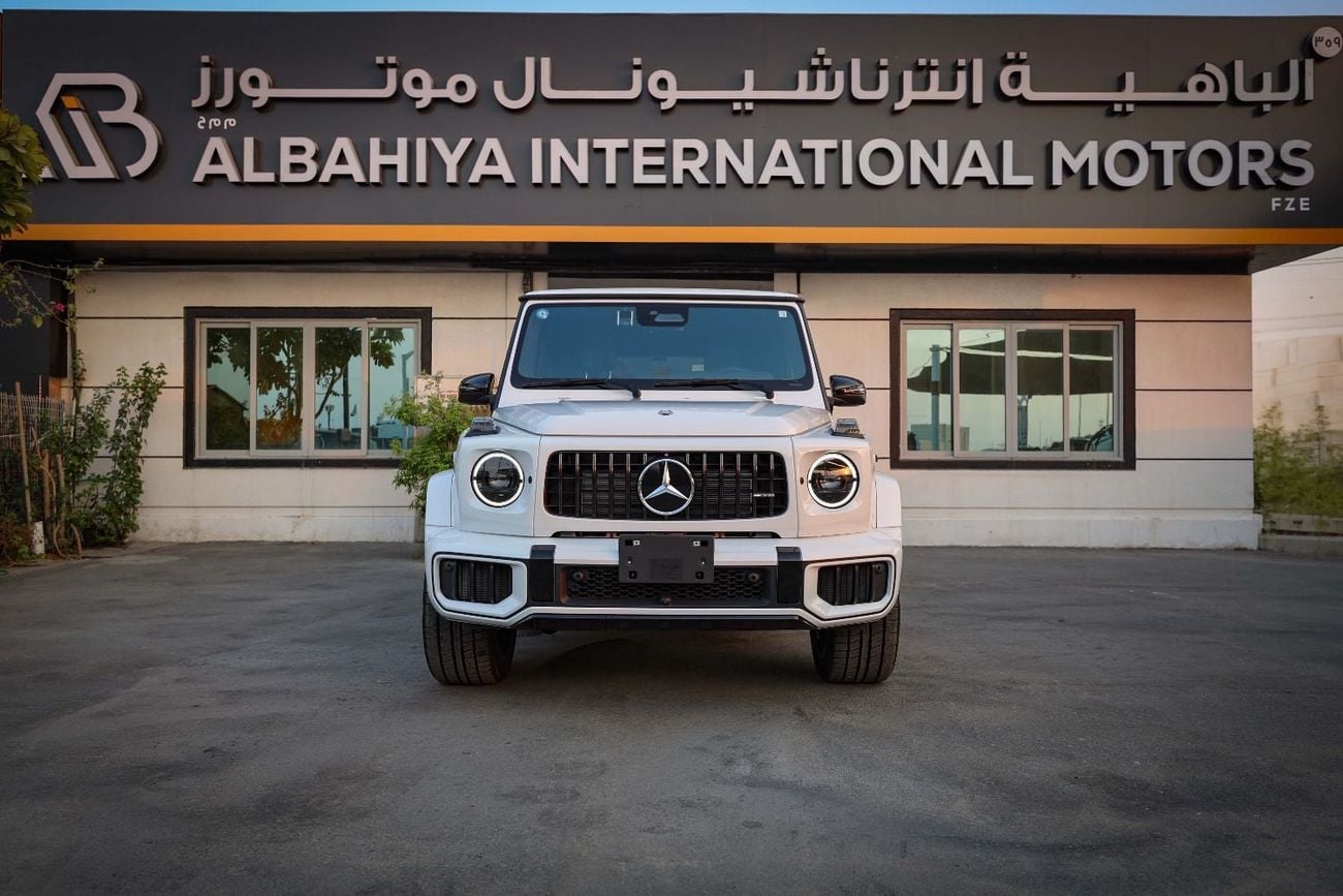 Mercedes Benz G63 AMG 4.0 л 2026 г. Белый