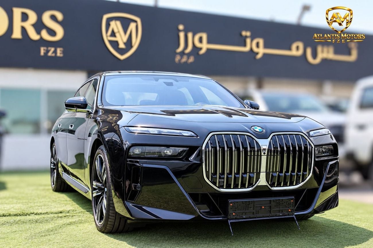 BMW 760i 4.4 л 2026 г. Чёрный