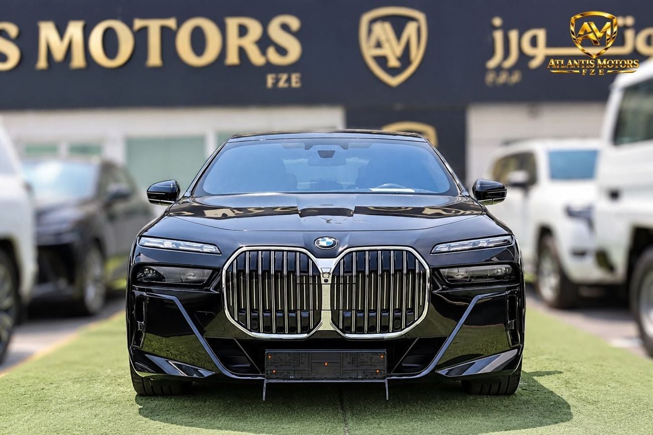 BMW 760i 4.4 л 2026 г. Чёрный