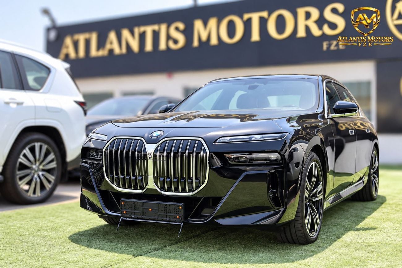 BMW 760i 4.4 л 2026 г. Чёрный