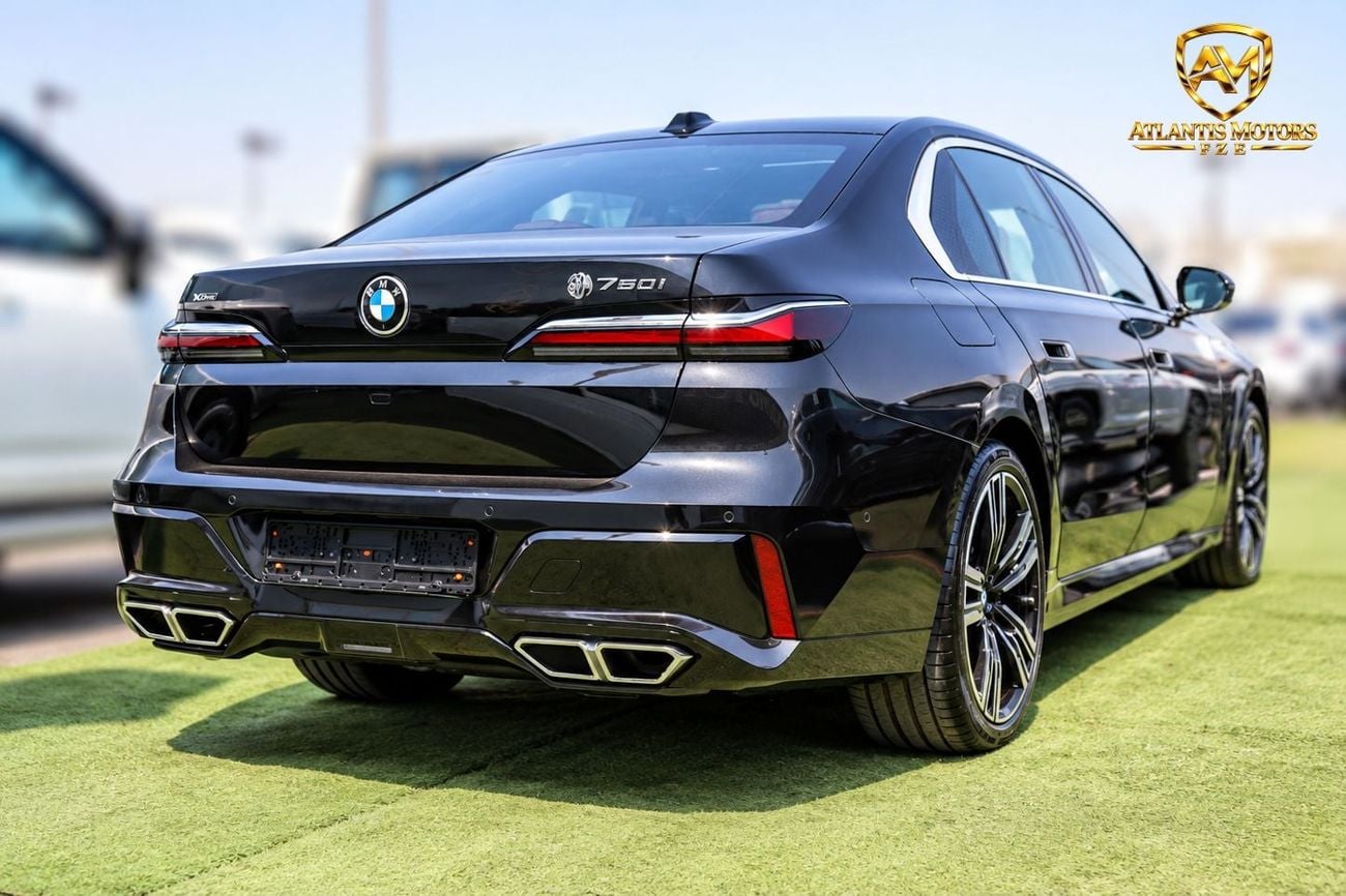 BMW 760i 4.4 л 2026 г. Чёрный