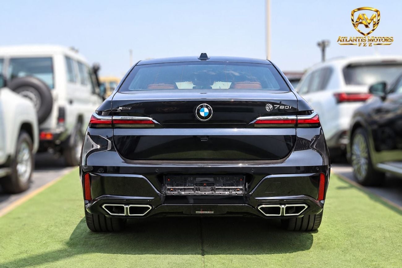 BMW 760i 4.4 л 2026 г. Чёрный