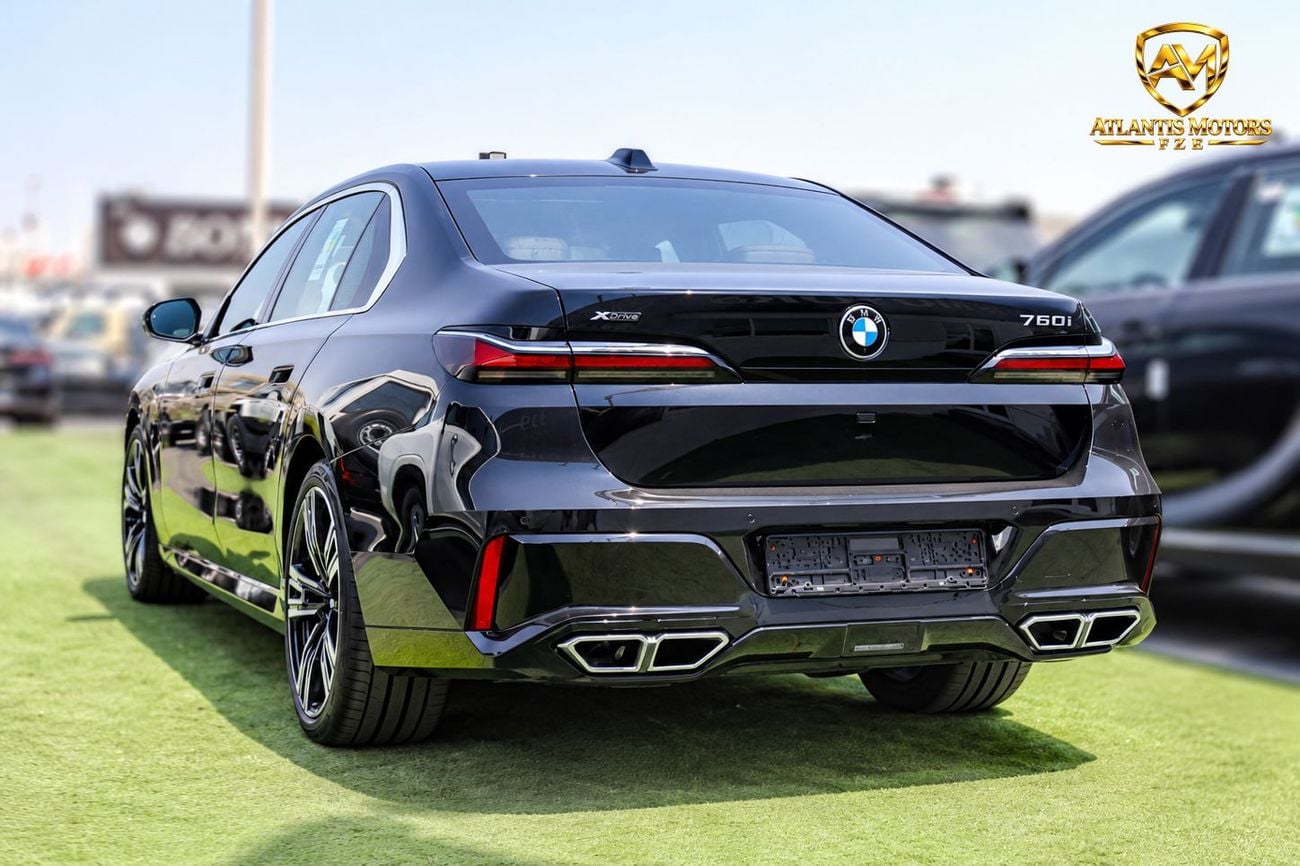 BMW 760i 4.4 л 2026 г. Чёрный
