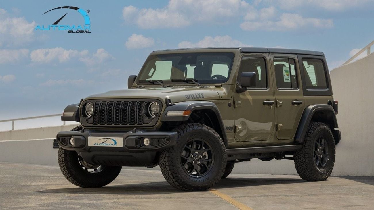 Jeep Wrangler Unlimited 3.6 л 2026 г. Зелёный