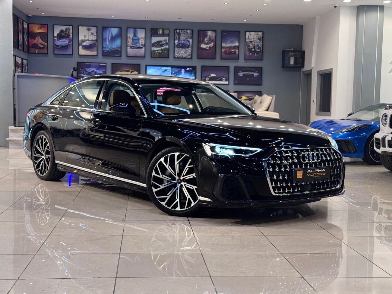 Audi A8 3.0 л 2026 г. Чёрный