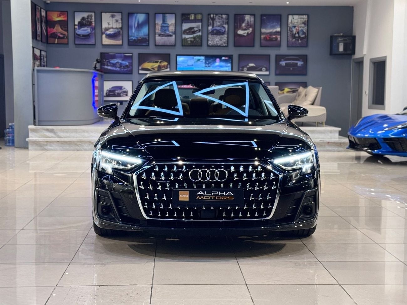 Audi A8 3.0 л 2026 г. Чёрный
