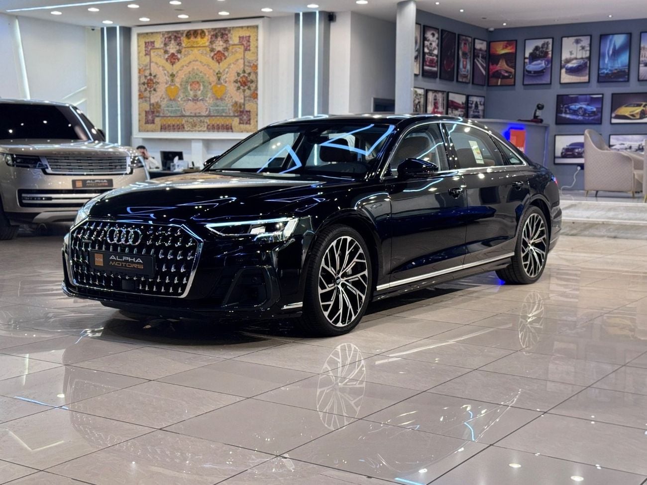 Audi A8 3.0 л 2026 г. Чёрный