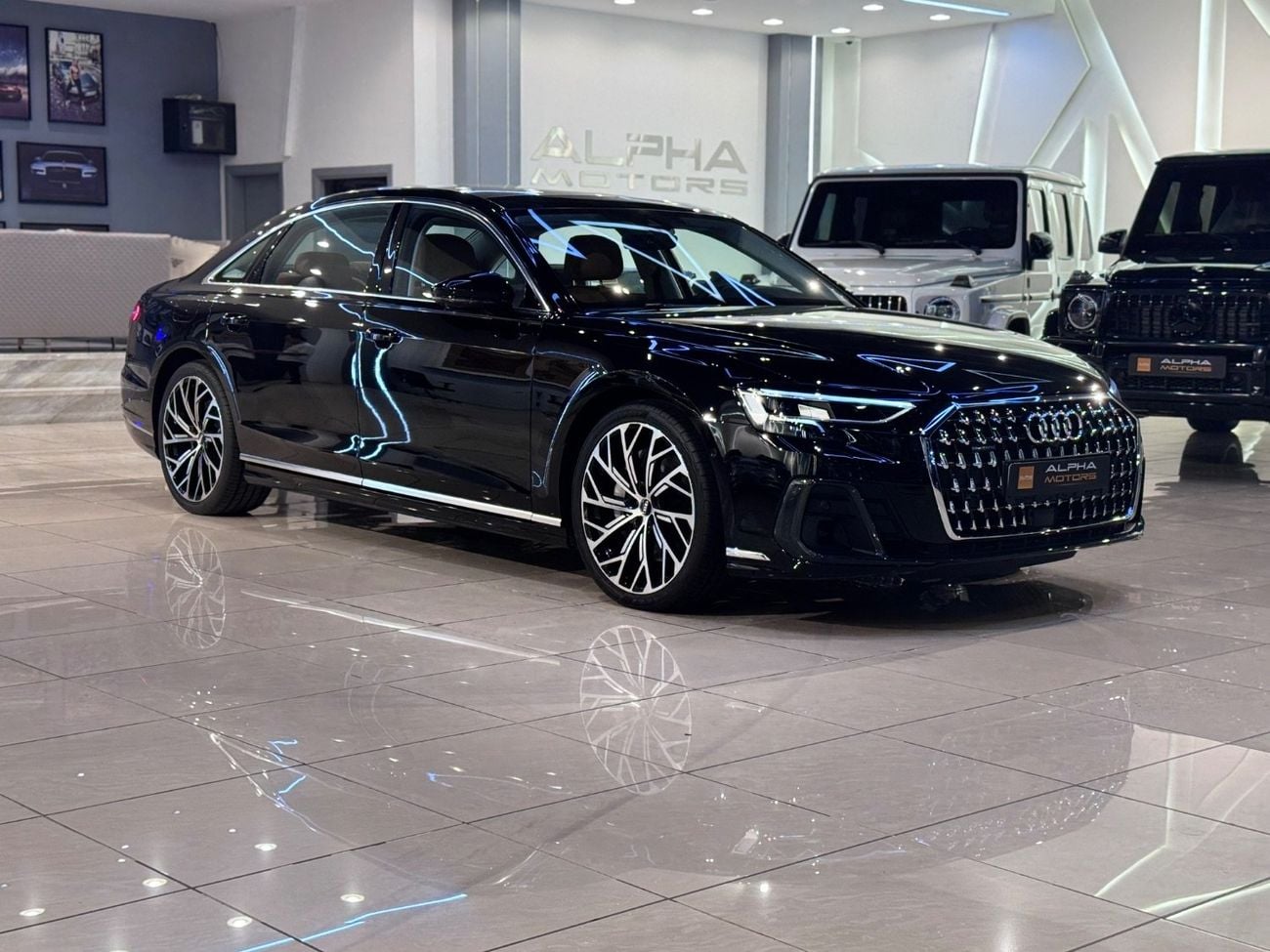 Audi A8 3.0 л 2026 г. Чёрный