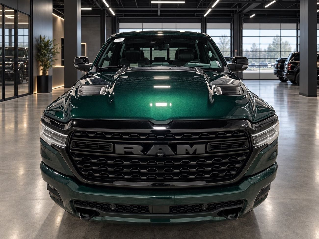 RAM 1500 5.7 л 2026 г. Зелёный