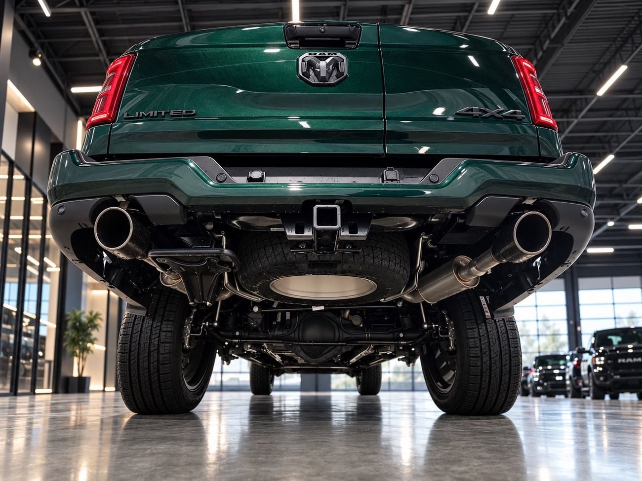 RAM 1500 5.7 л 2026 г. Зелёный