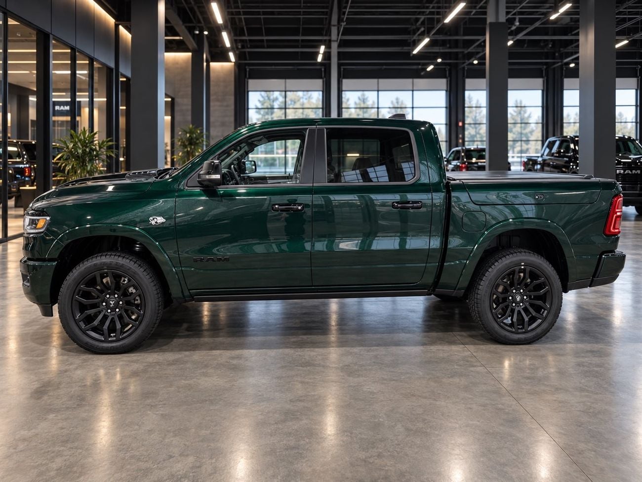 RAM 1500 5.7 л 2026 г. Зелёный