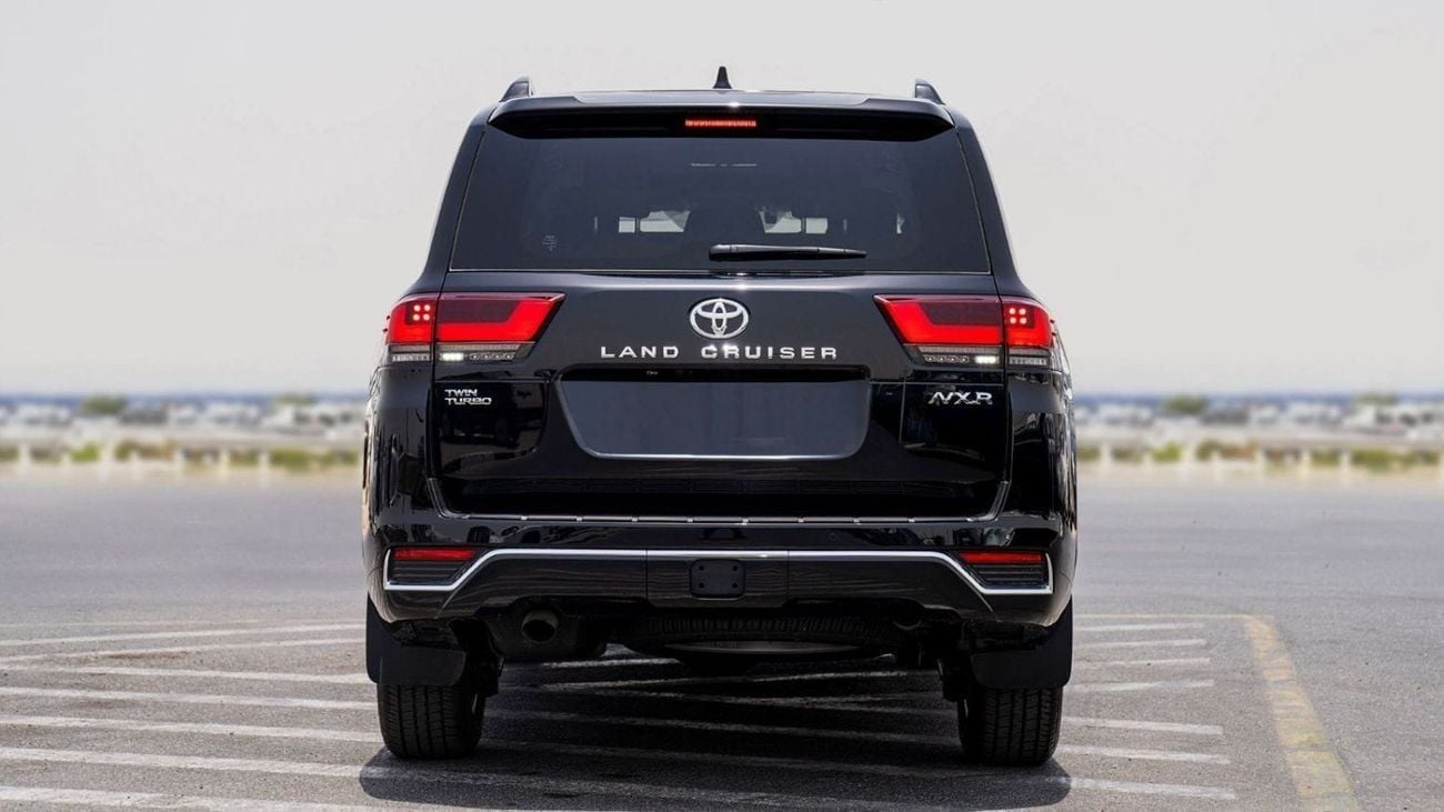 Toyota Land Cruiser 3.3 л 2025 г. Чёрный