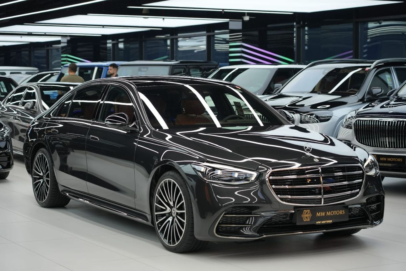 Mercedes Benz S 500 3.0 л 2026 г. Серый