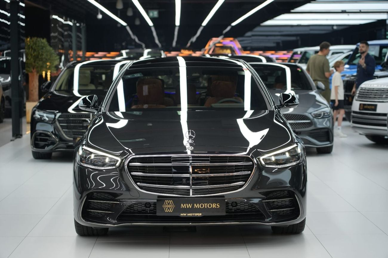 Mercedes Benz S 500 3.0 л 2026 г. Серый