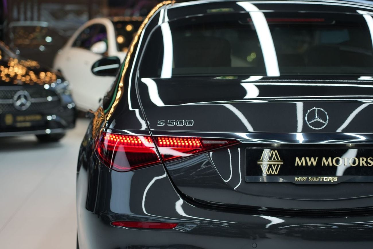 Mercedes Benz S 500 3.0 л 2026 г. Серый