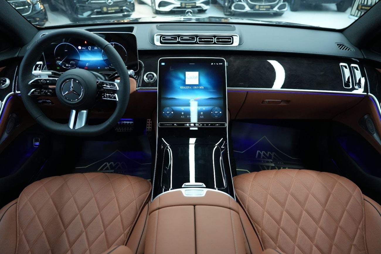 Mercedes Benz S 500 3.0 л 2026 г. Серый
