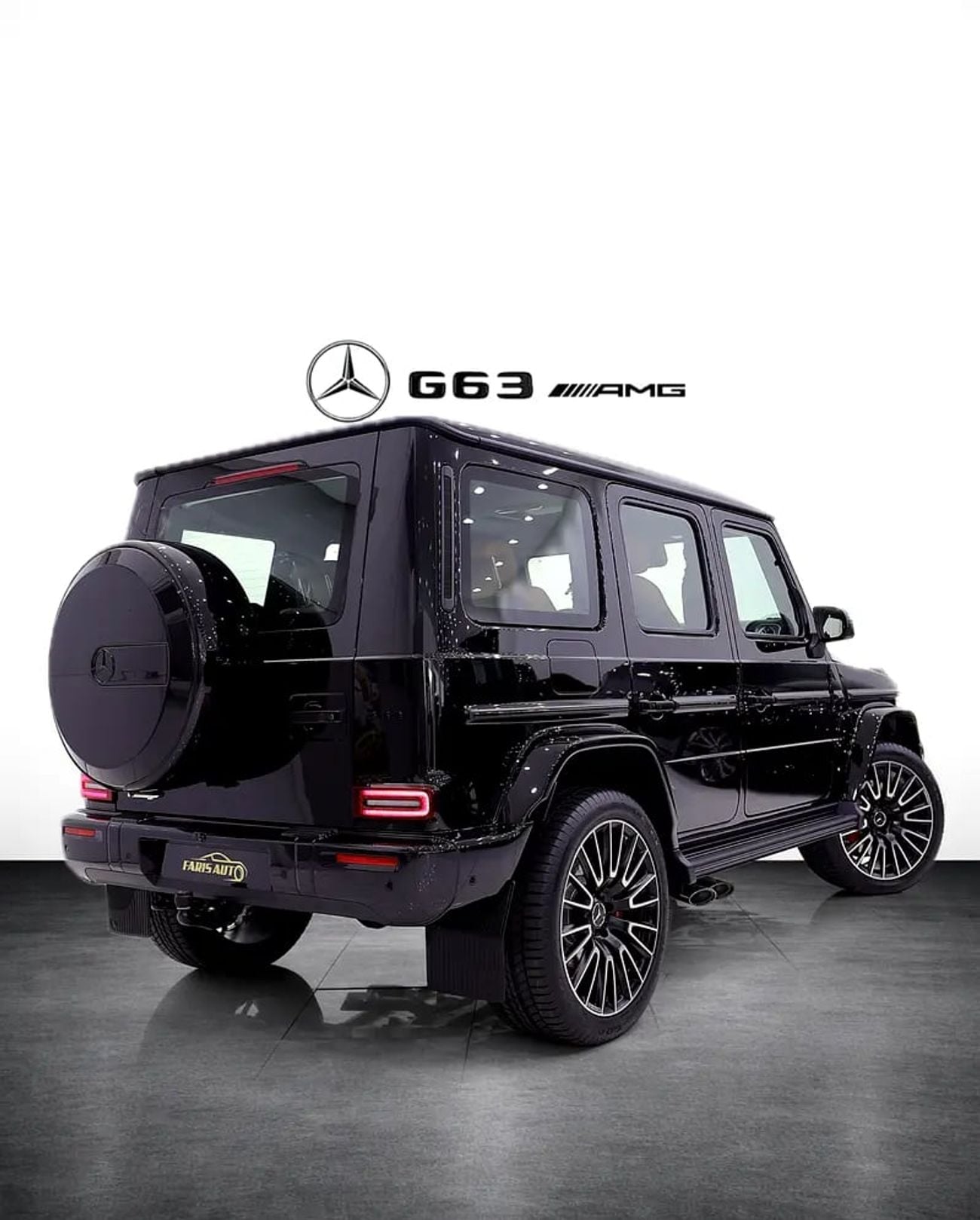 Mercedes Benz G 63 Amg 4.0 л 2026 г. Чёрный
