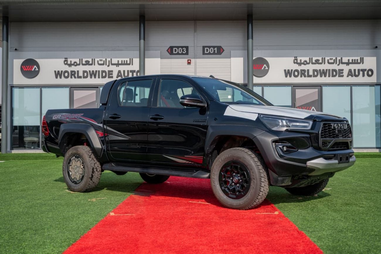 Toyota Hilux 4.0 л 2026 г. Чёрный