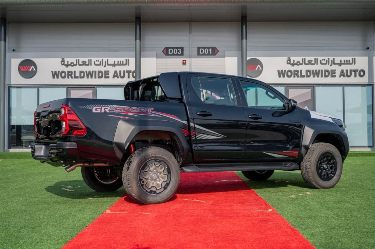 Toyota Hilux 4.0 л 2026 г. Чёрный