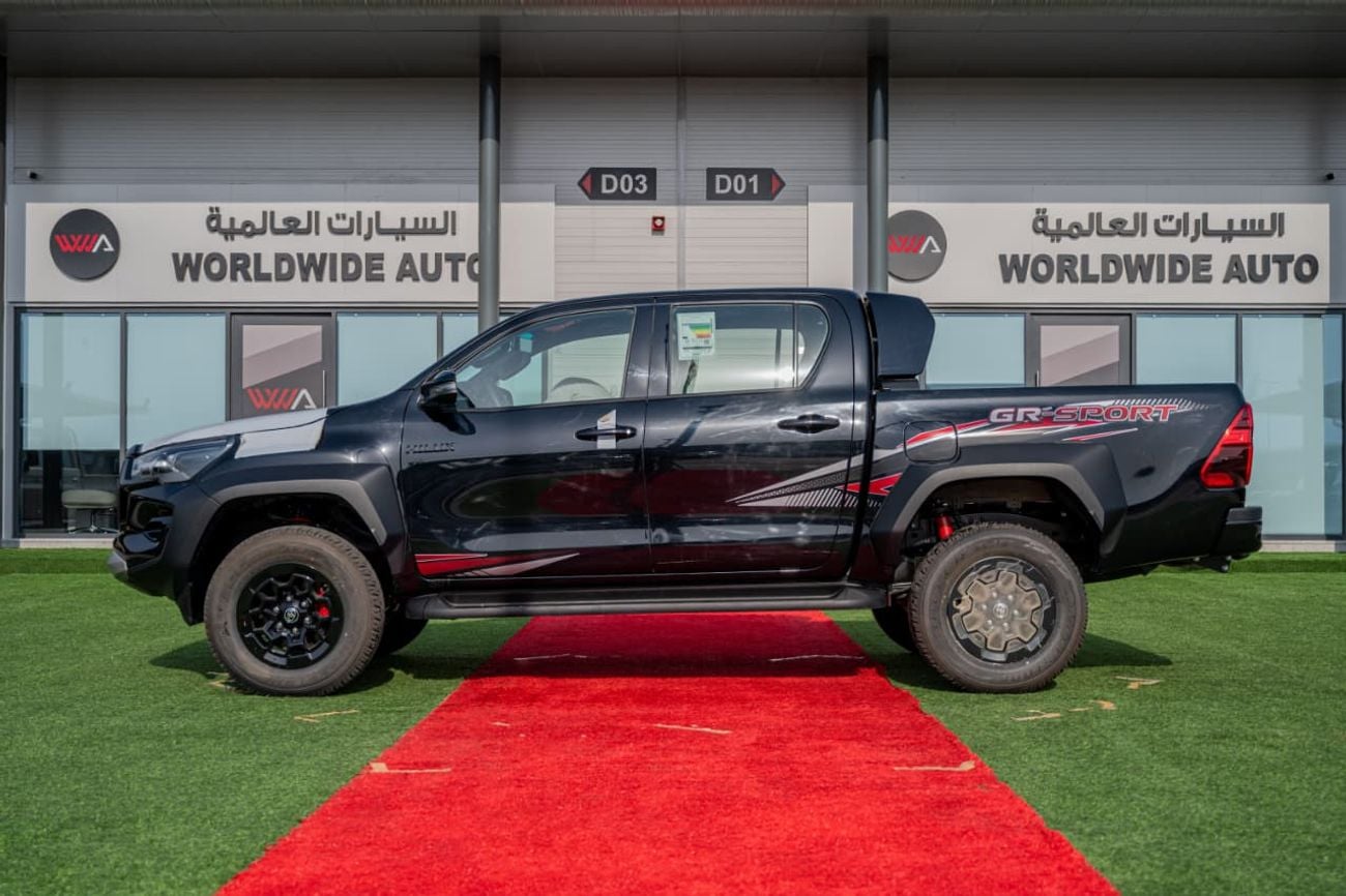 Toyota Hilux 4.0 л 2026 г. Чёрный