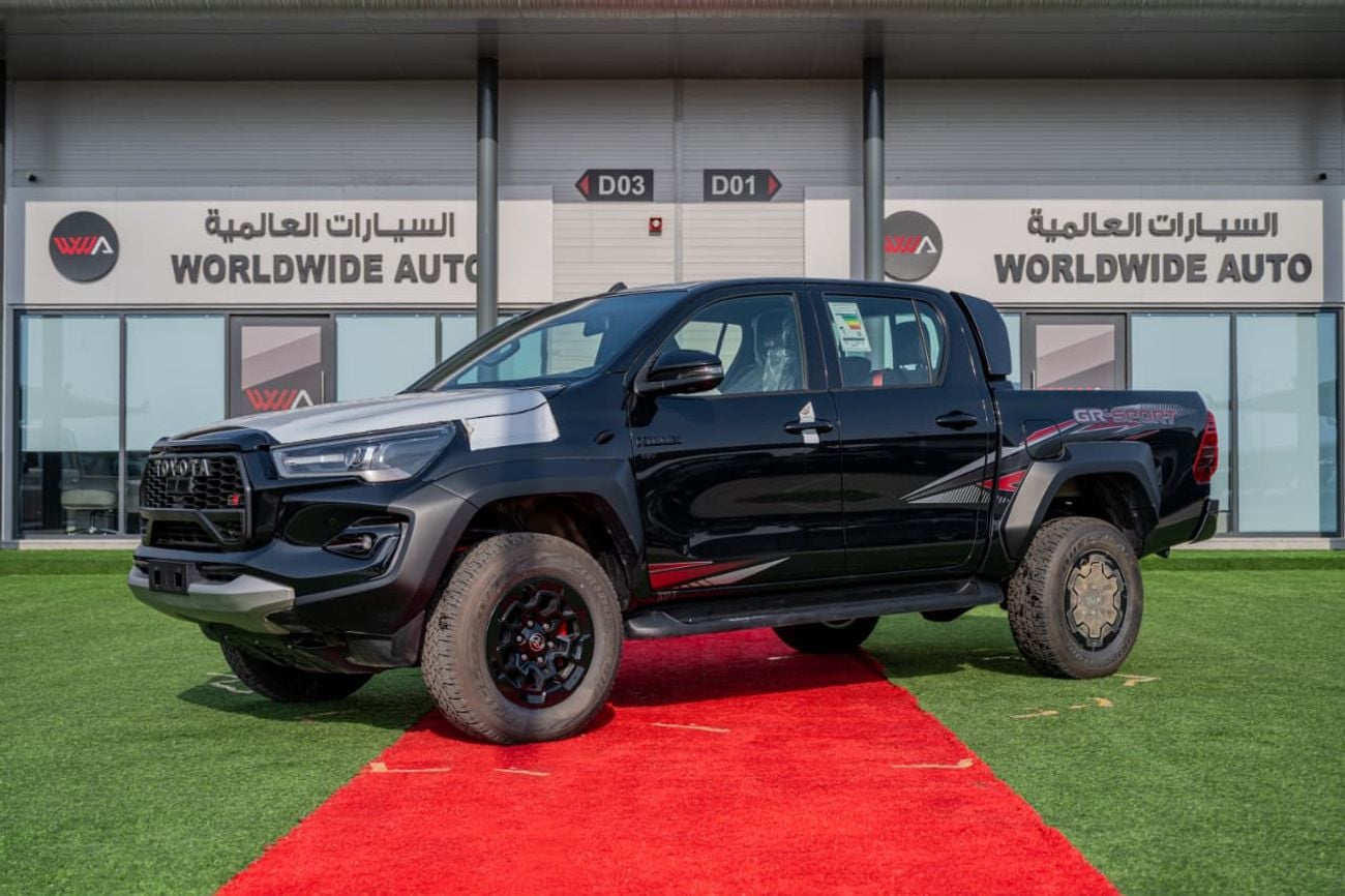 Toyota Hilux 4.0 л 2026 г. Чёрный