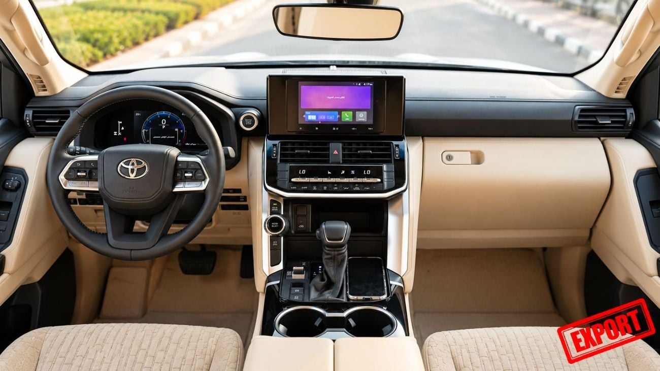 Toyota Land Cruiser 3.5 л 2026 г. Белый