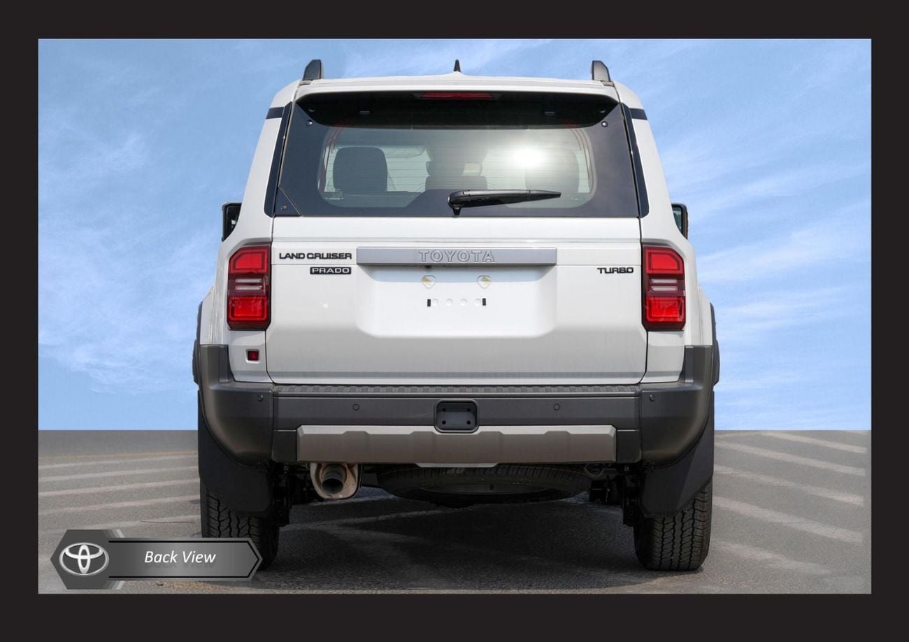 Toyota Land Cruiser 2.4 л 2026 г. Белый
