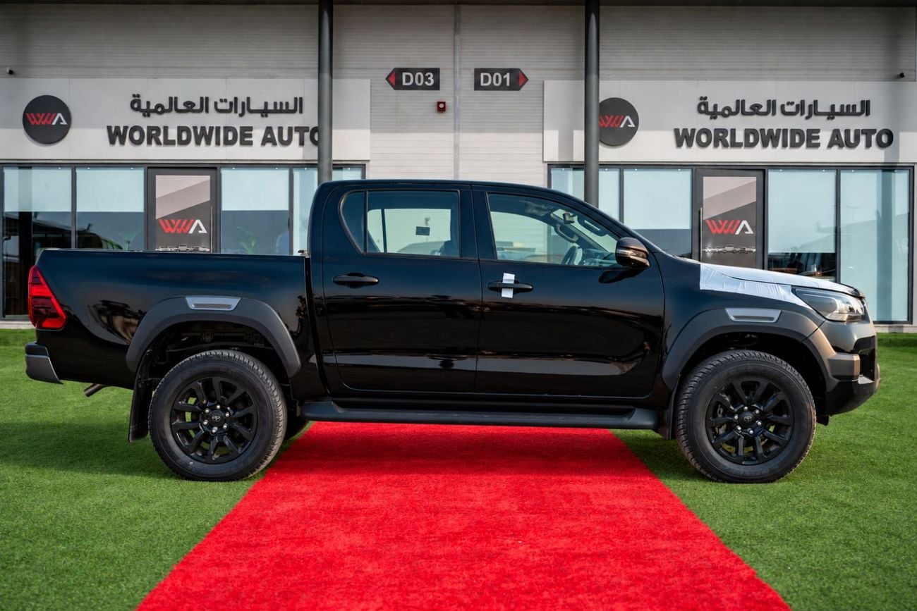 Toyota Hilux 2.4 л 2026 г. Чёрный