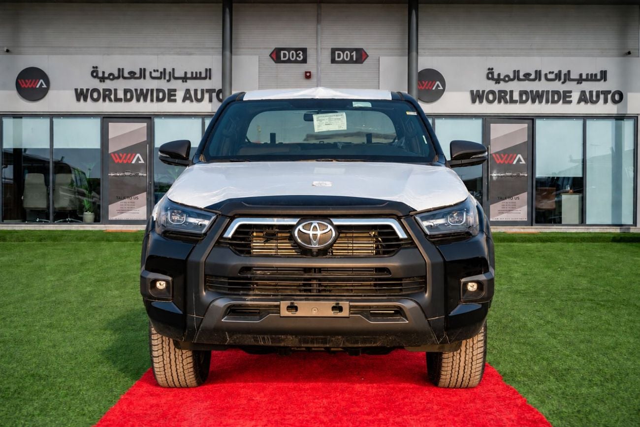 Toyota Hilux 2.4 л 2026 г. Чёрный
