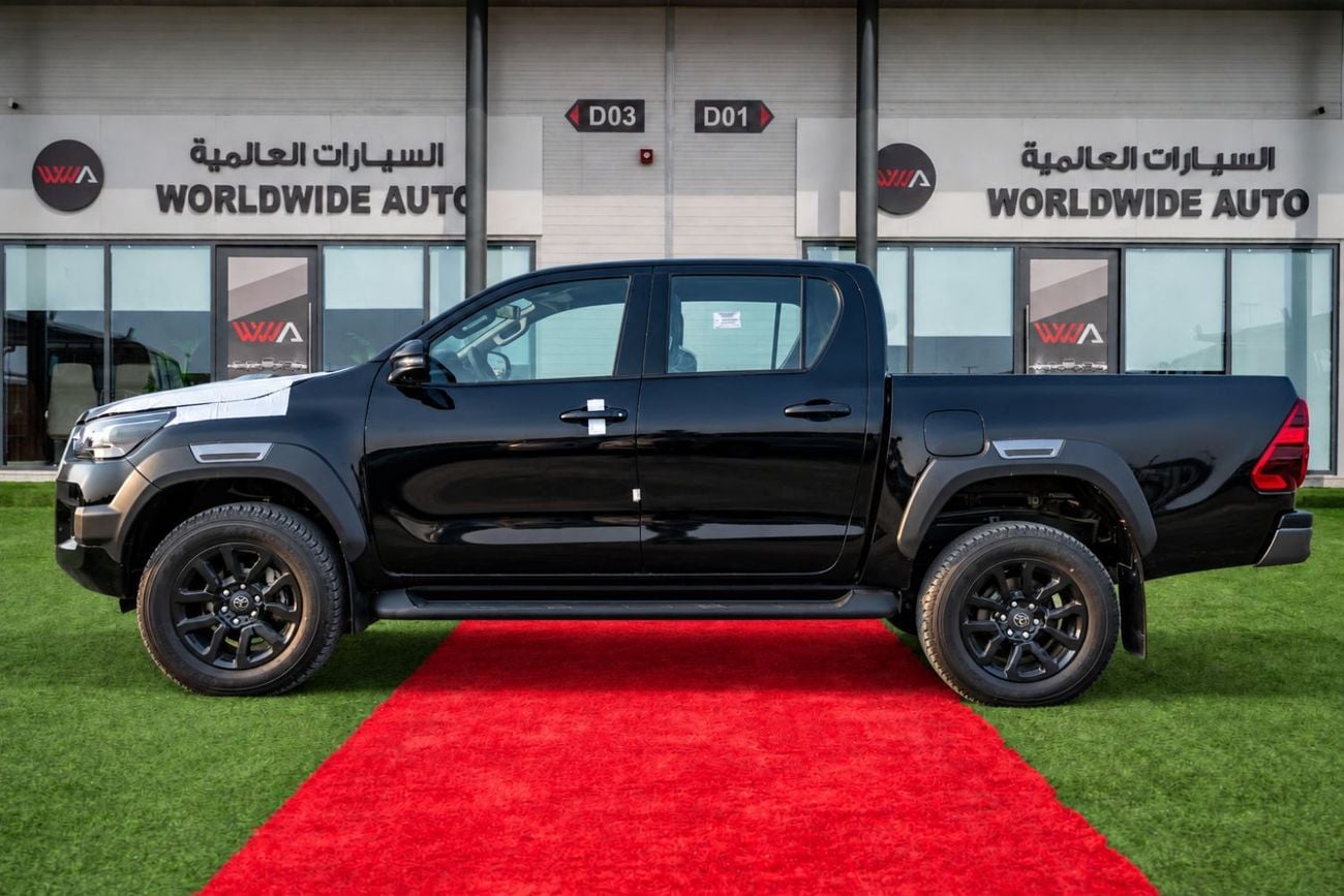 Toyota Hilux 2.4 л 2026 г. Чёрный