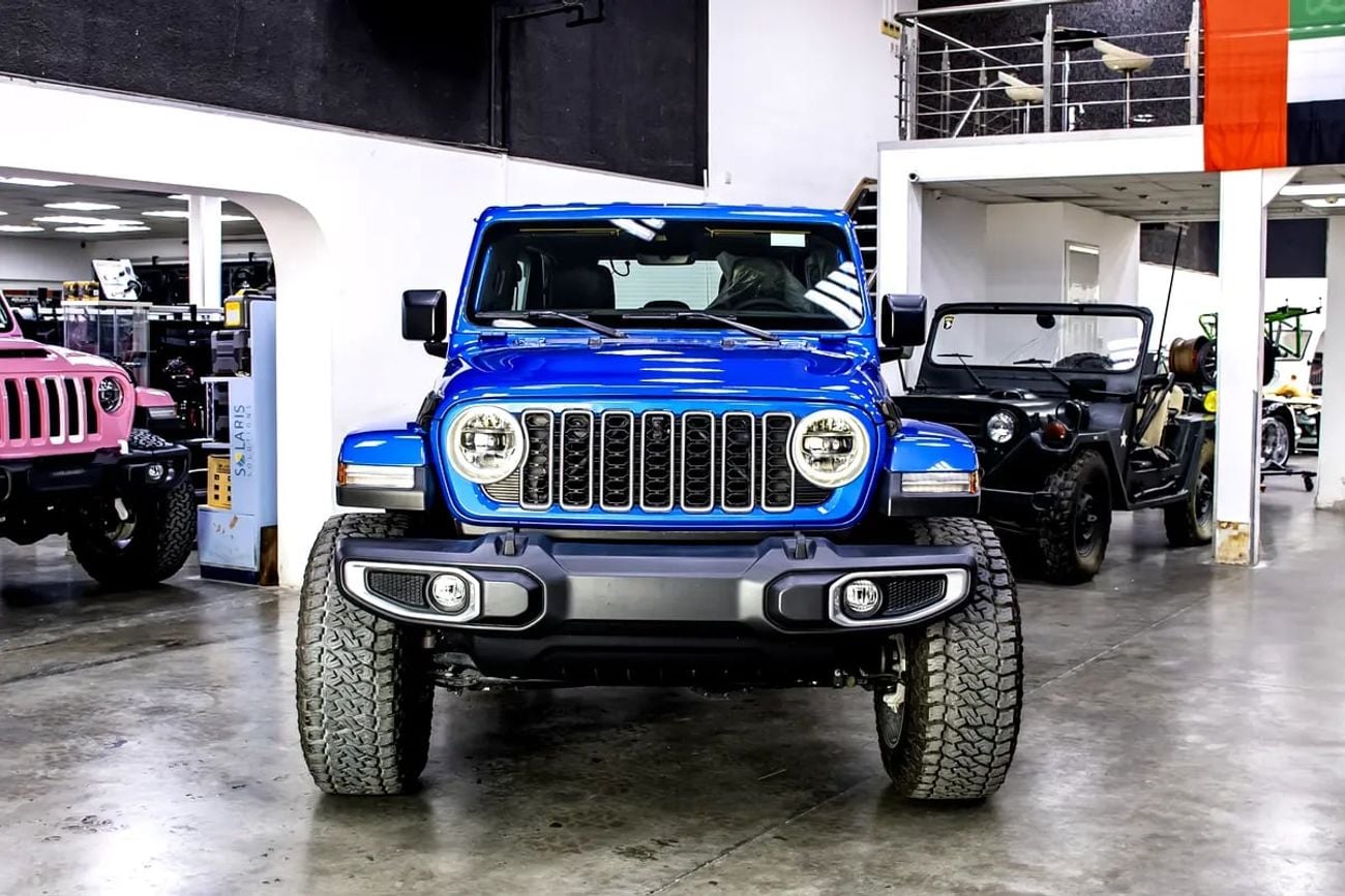 Jeep Wrangler 1.5 л 2024 г. Синий