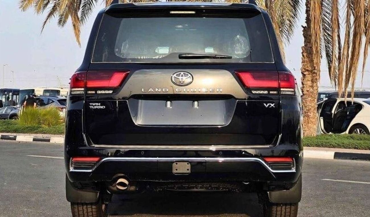 Toyota Land Cruiser 3.5 л 2025 г. Чёрный