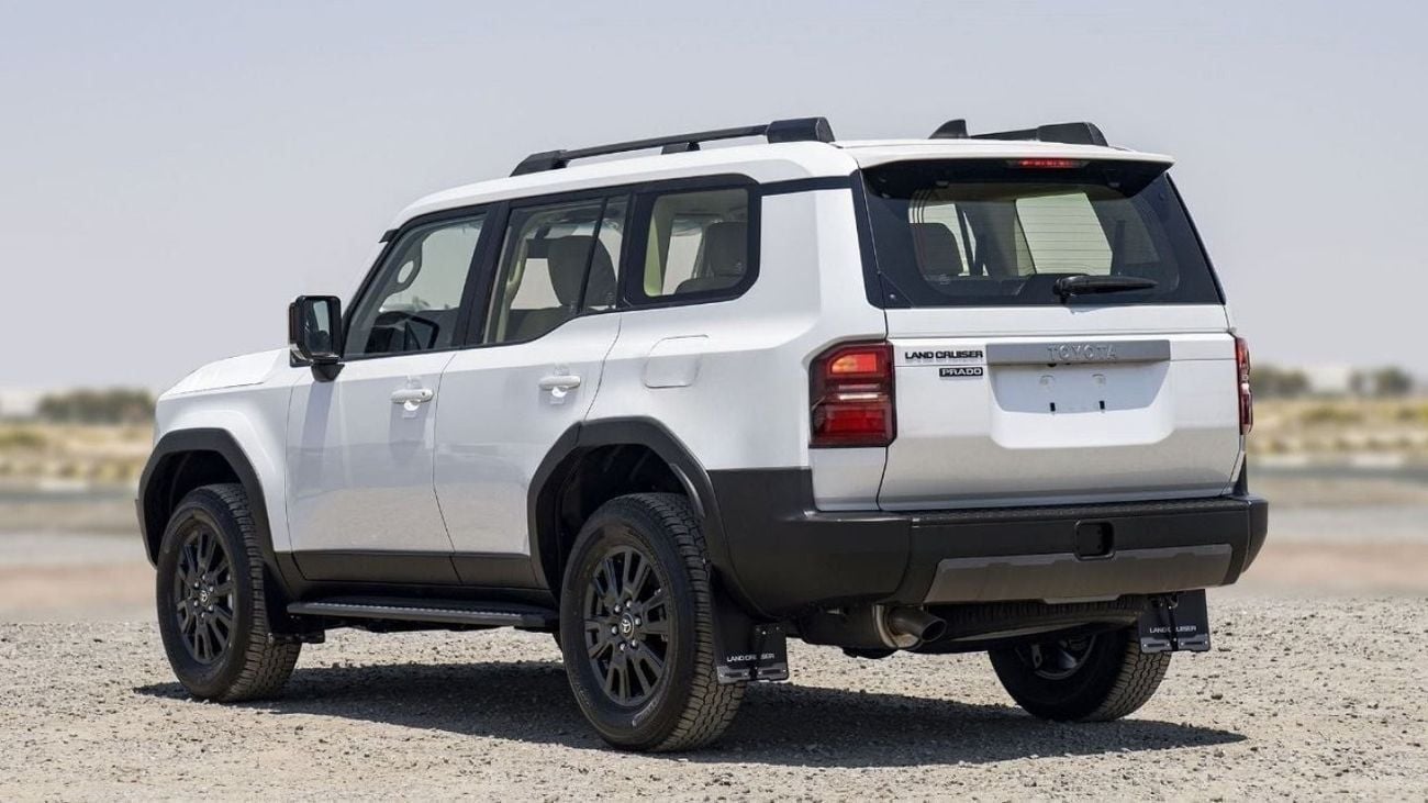 Toyota Prado 2.8 л 2025 г. Белый