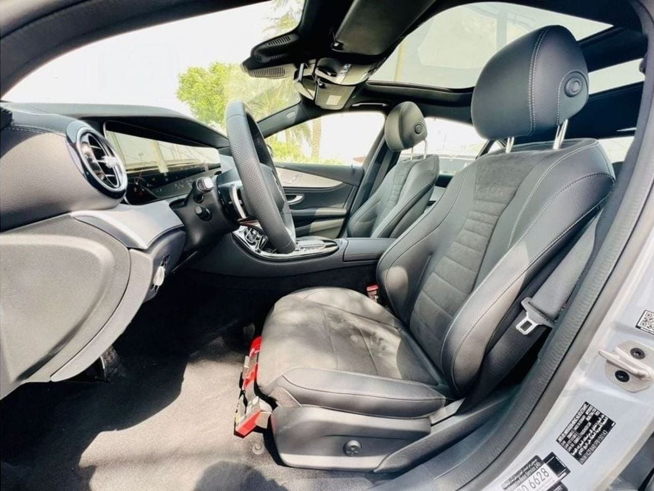 Mercedes Benz E 200 2.0 л 2023 г. Серебристый