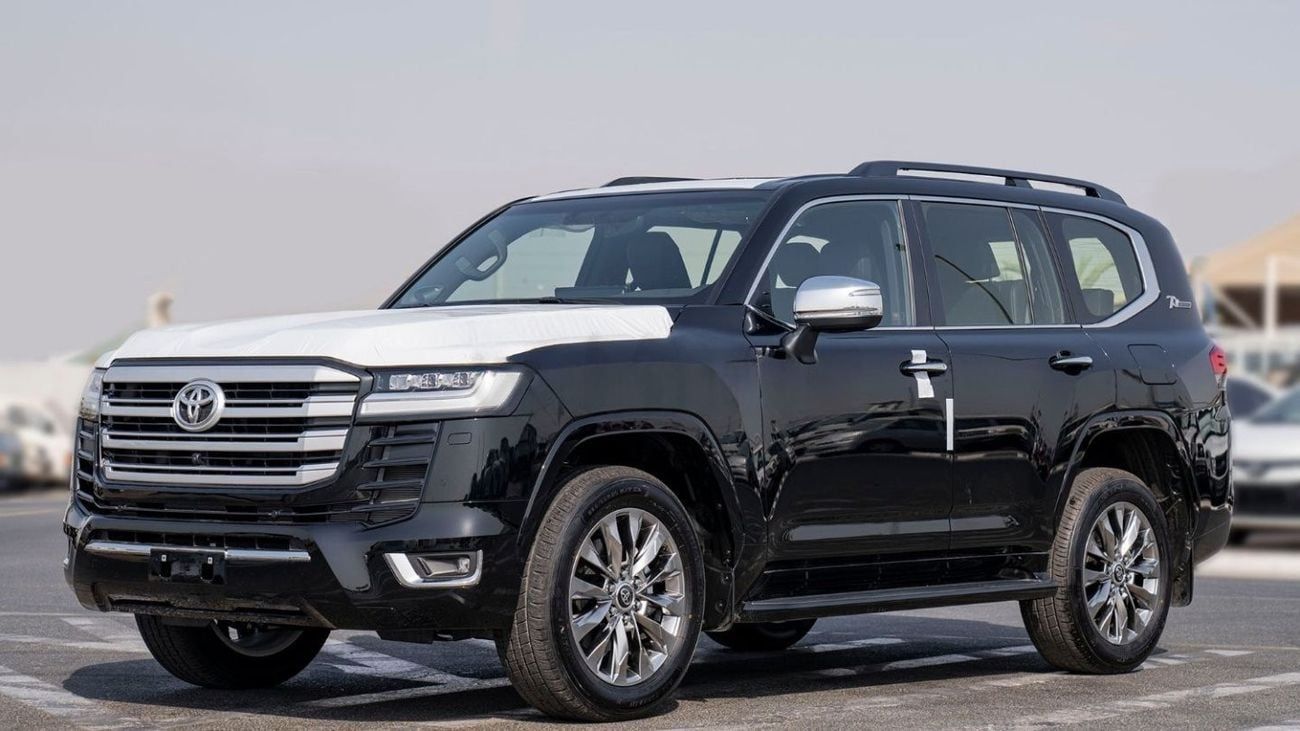 Toyota Land Cruiser 3.3 л 2025 г. Чёрный