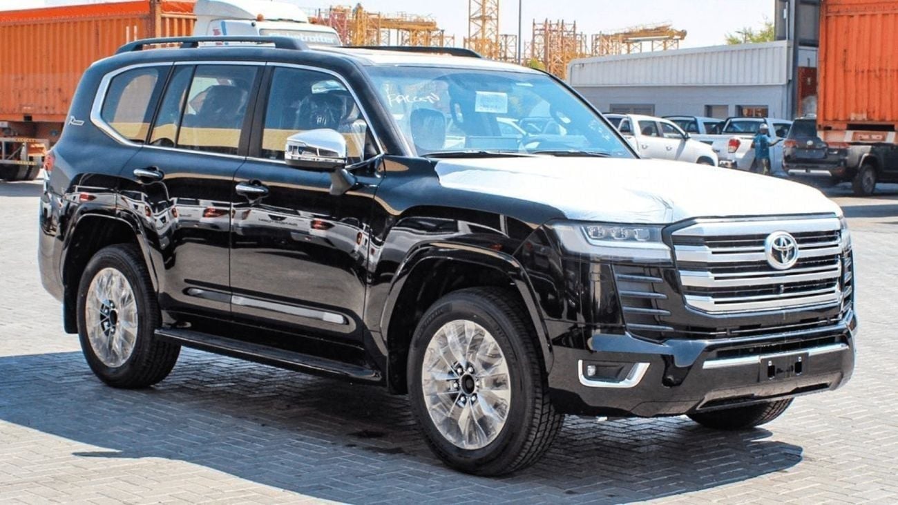 Toyota Land Cruiser 3.3 л 2025 г. Чёрный