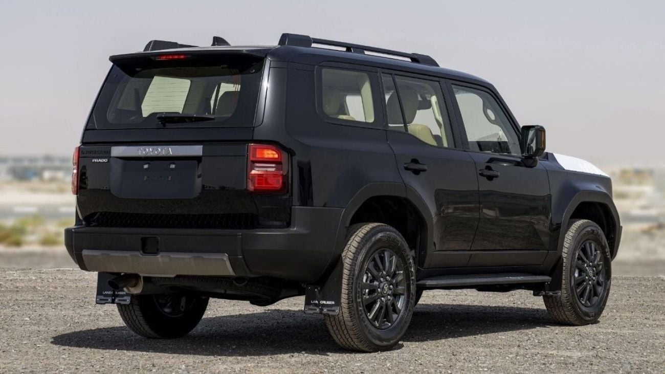 Toyota Prado 2.7 л 2025 г. Чёрный