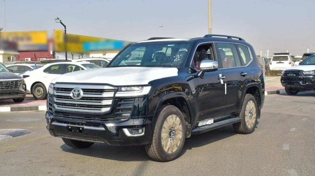 Toyota Land Cruiser 3.3 л 2025 г. Чёрный