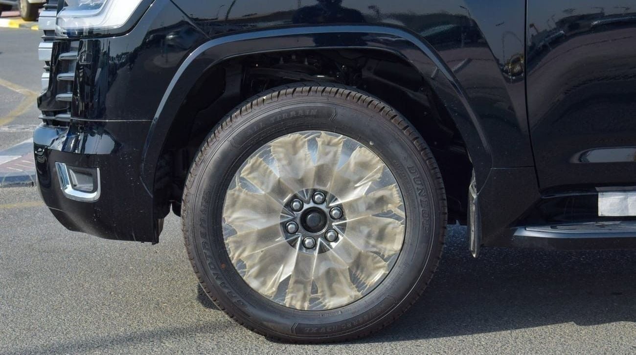 Toyota Land Cruiser 3.3 л 2025 г. Чёрный