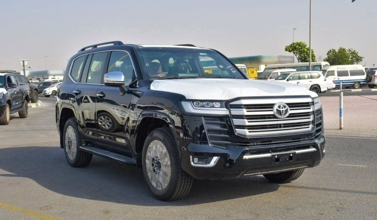 Toyota Land Cruiser 3.3 л 2026 г. Чёрный