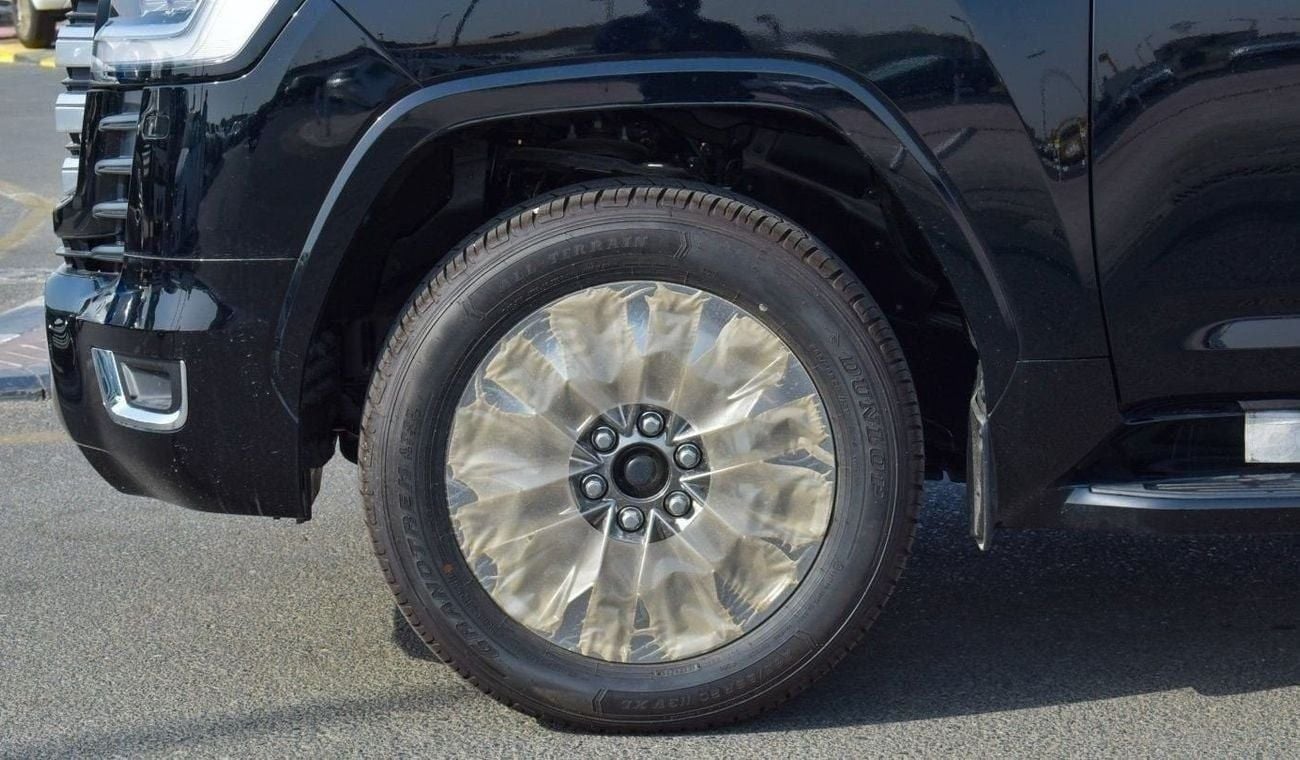 Toyota Land Cruiser 3.3 л 2026 г. Чёрный