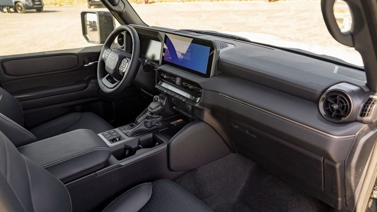 Toyota Prado 2.4 л 2026 г. Чёрный