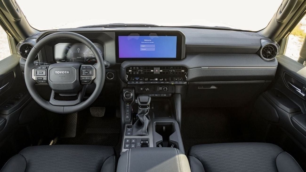 Toyota Prado 2.4 л 2026 г. Чёрный